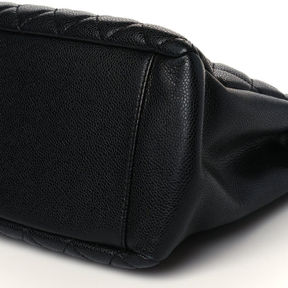 Chanel Caviar Quilted Grand Shopping Tote GST Black 10 of 10