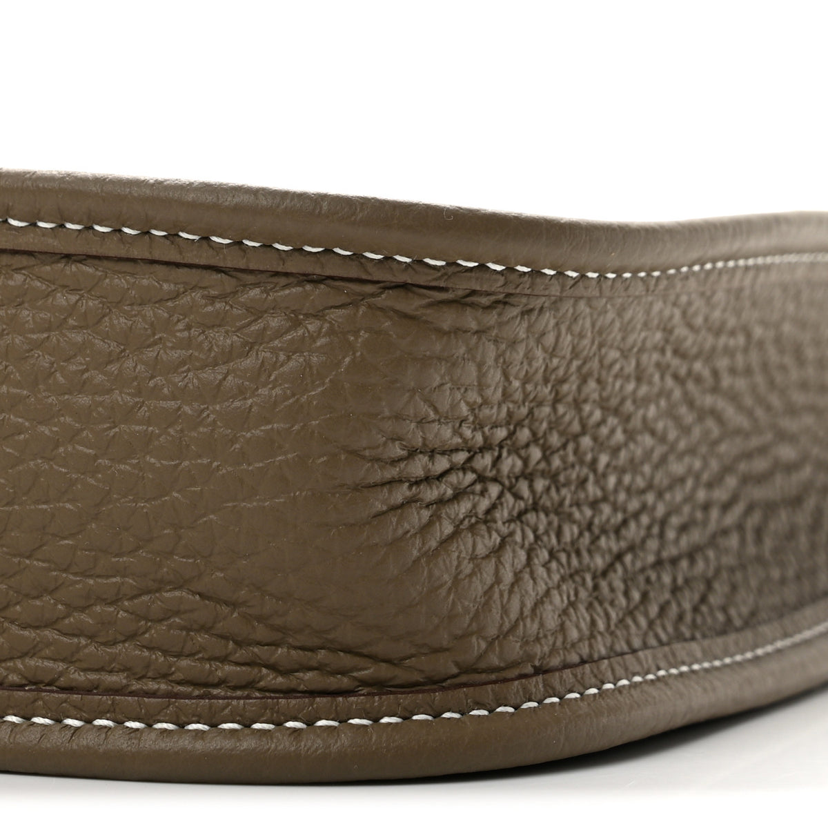 Hermes Taurillon Clemence Amazone Evelyne TPM Etoupe Bleu Indigo 9 of 11
