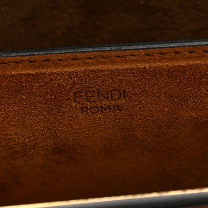 Fendi Vitello King Luxor Fendi Touch Shoulder Bag Caramello 6 of 10