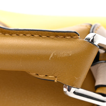 Loewe Calfskin Small Puzzle Bag Ocre Yellow 10 of 14
