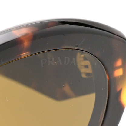 Prada Acetate Oval Sunglasses SPR 26Z Tortoise 7 of 8