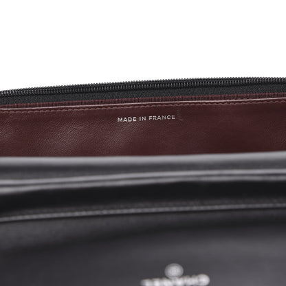 Chanel Lambskin Quilted Wallet On Chain WOC Black 8 of 14