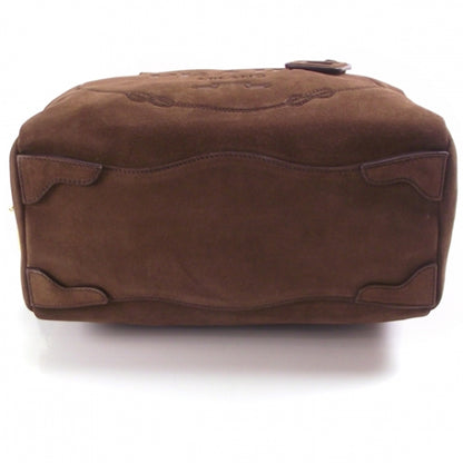 Prada Suede Logo Bowler 4 of 10