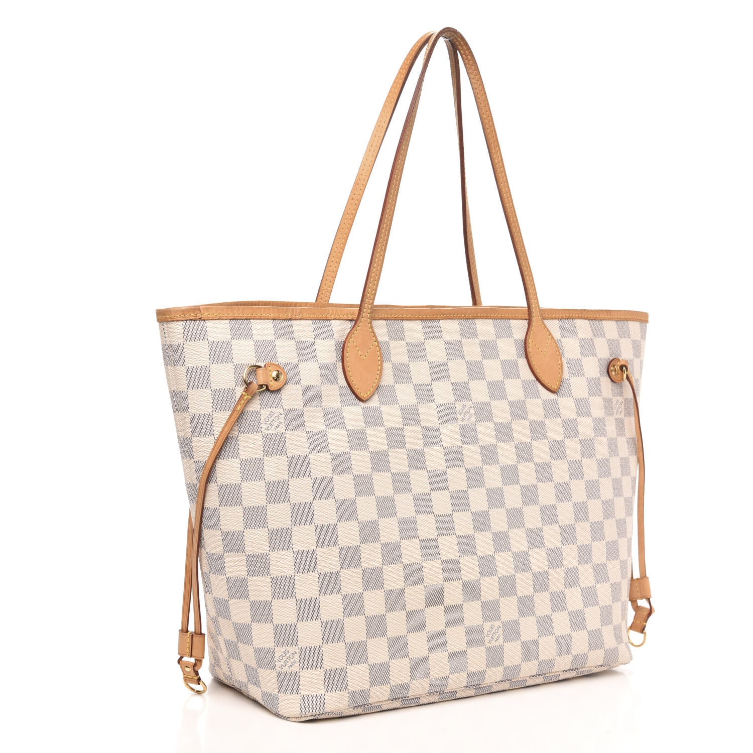 Louis Vuitton Damier Azur Neo Neverfull MM 3 of 14