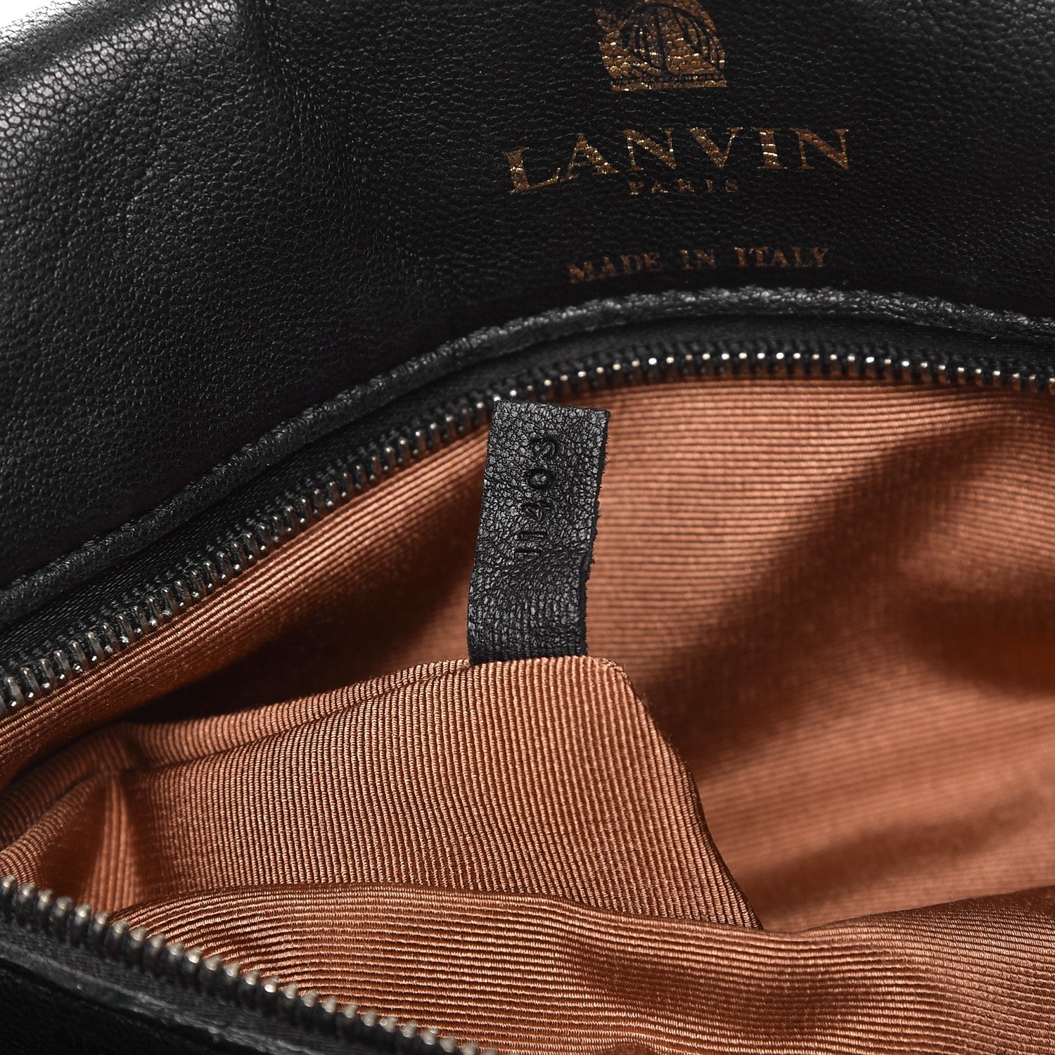 Lanvin Lambskin Quilted Medium Happy Shoulder Bag Black 7 of 9