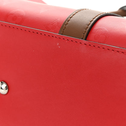 Louis Vuitton Monogram Cuir Plume Very Tote MM Rubis Noisette 10 of 10