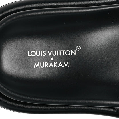 Louis Vuitton LV X TM Monogram Multicolor Pool Pillow Flat Comfort Mule 38 Black 8 of 9