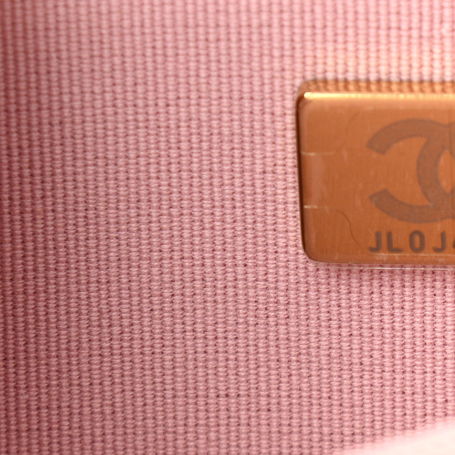 Chanel Caviar Quilted Studded CC Wallet on Chain WOC Light Pink 7 of 11