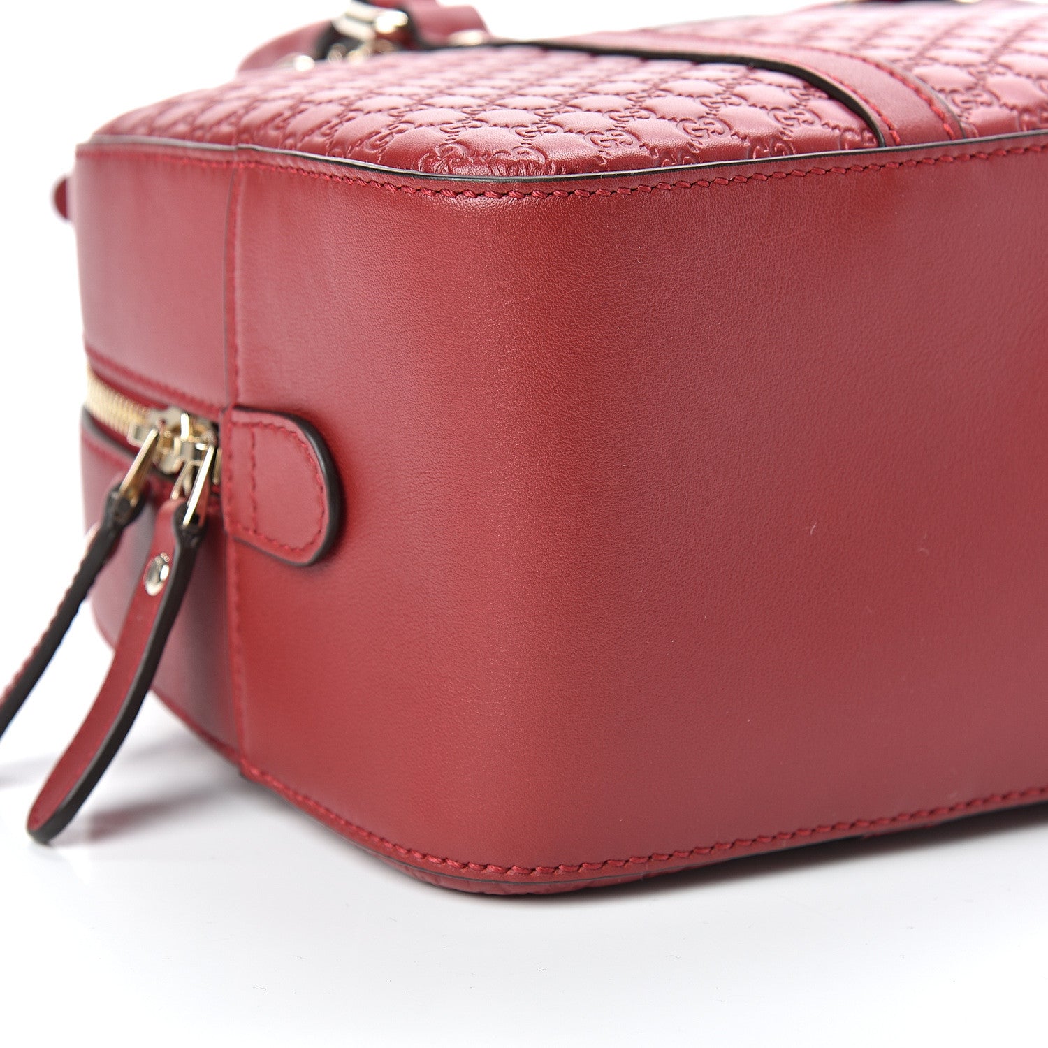 Gucci Soft Microguccissima Medium Crossbody Bag Rosso 9 of 10