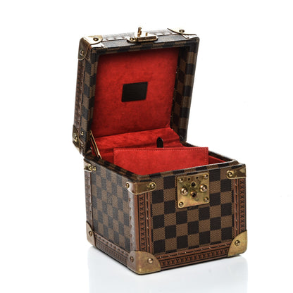 Louis Vuitton Damier Ebene Coffret Merveilles GM Jewelry Case 5 of 9