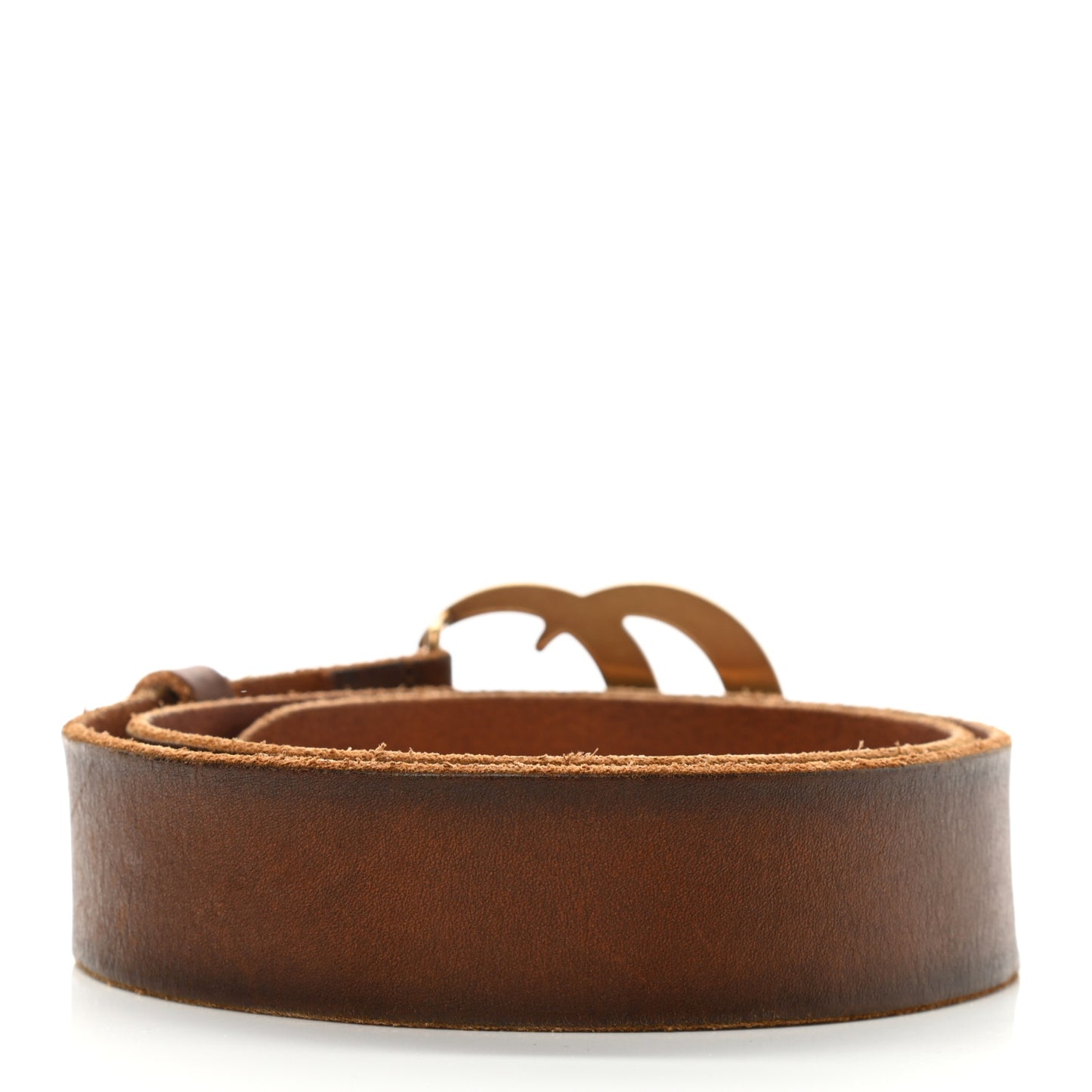Faded Calfskin Double G 40mm Belt 80 32 Cuir