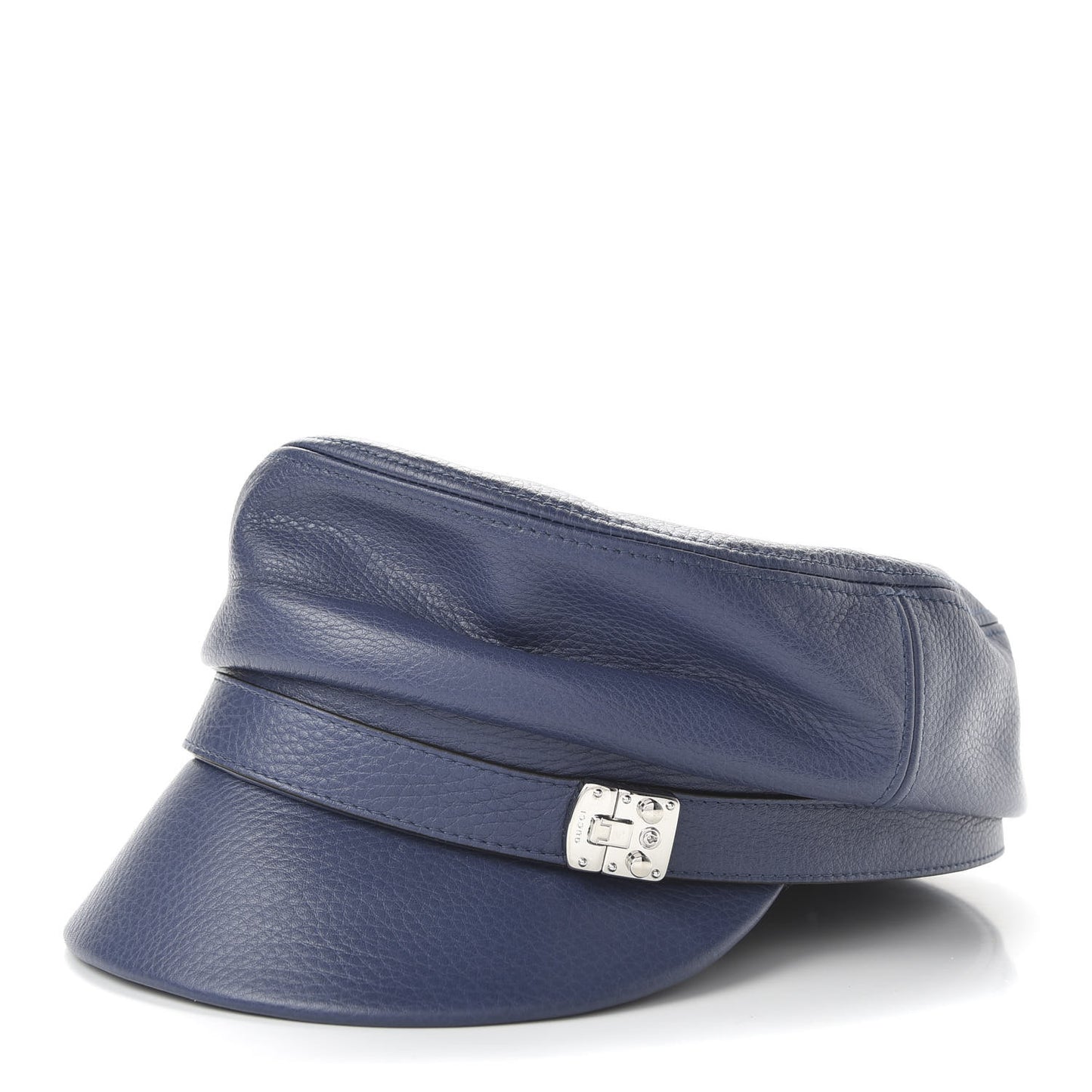 Calfskin Cellarius Hat M Washed Indigo