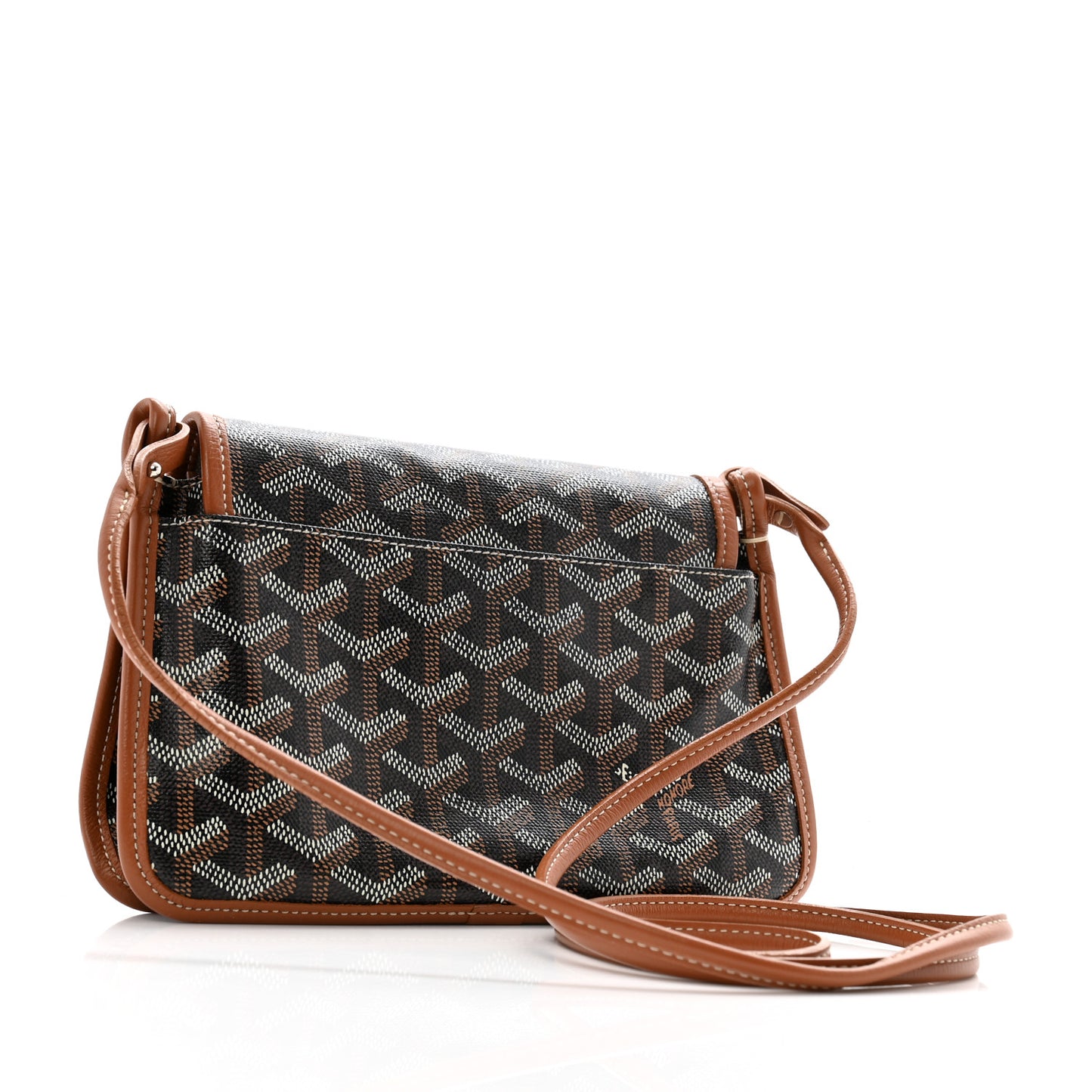 Goyardine Plumet Wallet Clutch Black Gold