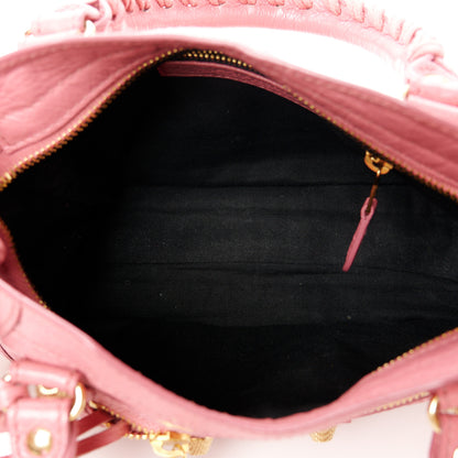 Balenciaga Agneau Giant 12 Gold Hardware Mini City Rose Hortensia 6 of 11