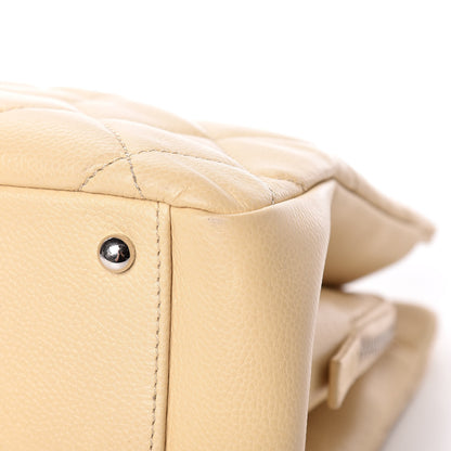 Chanel Caviar Caviar Quilted CC Tote Beige 14 of 19