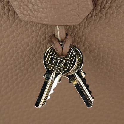 Hermes Taurillon Clemence Kelly Retourne 35 Etoupe 17 of 20