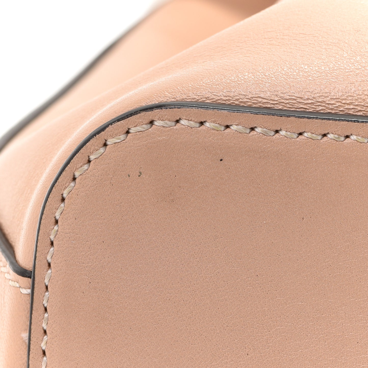 Calfskin Gala Small Bucket Bag Blush Nude