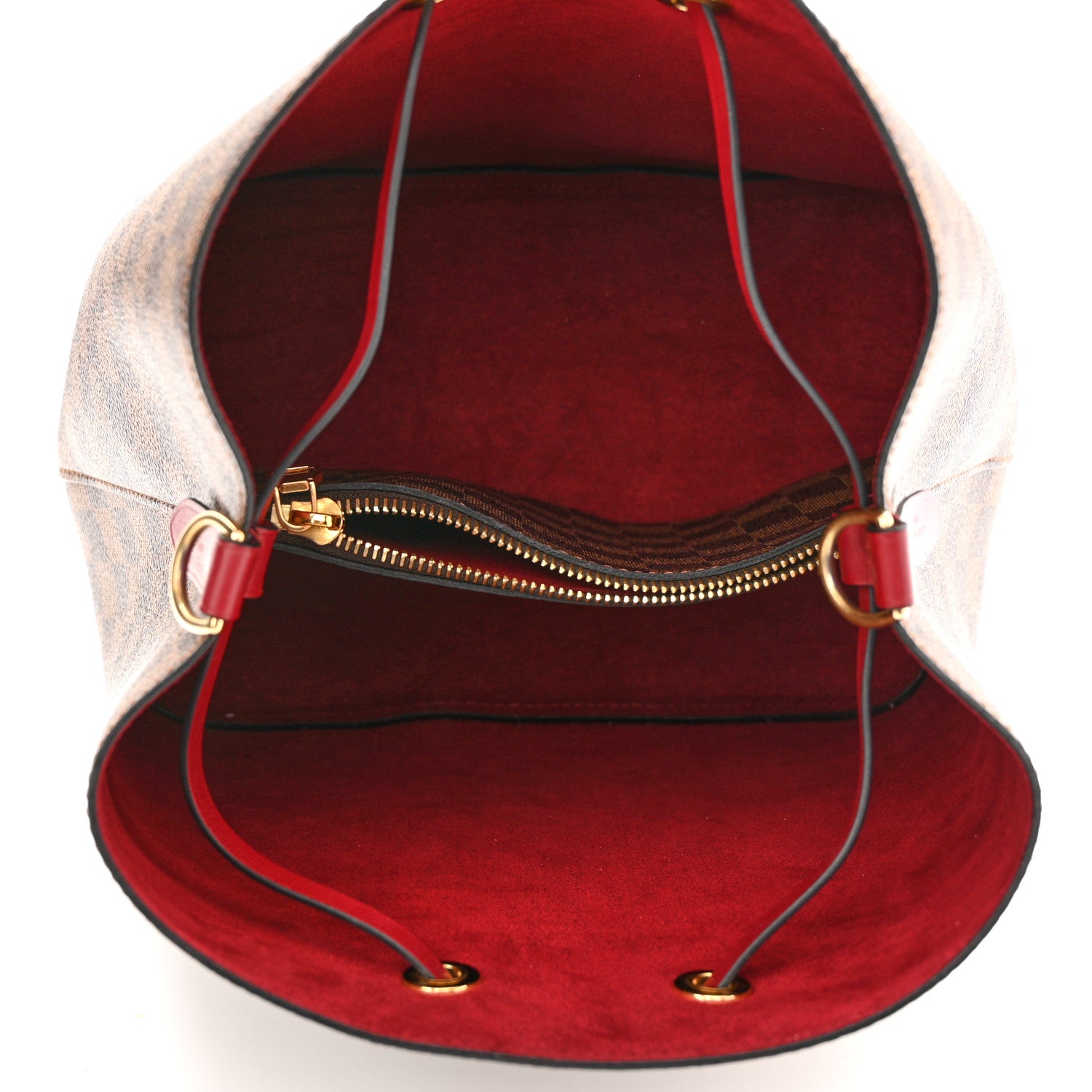 Louis Vuitton Damier Ebene Neonoe MM Cherry Berry 5 of 11