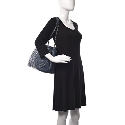 Chanel Calfskin Love Me Tender Large Tote Blue 2 of 14