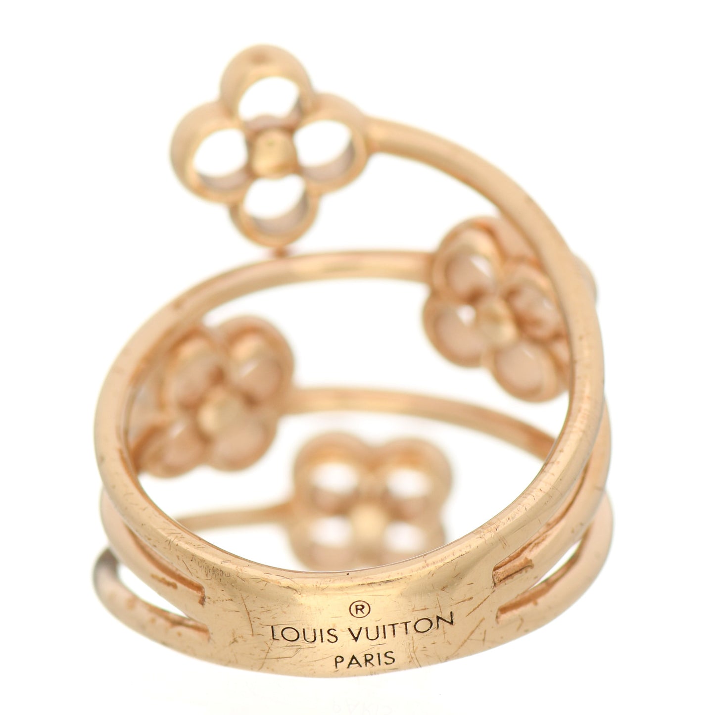 Flower Full Ring M Gold