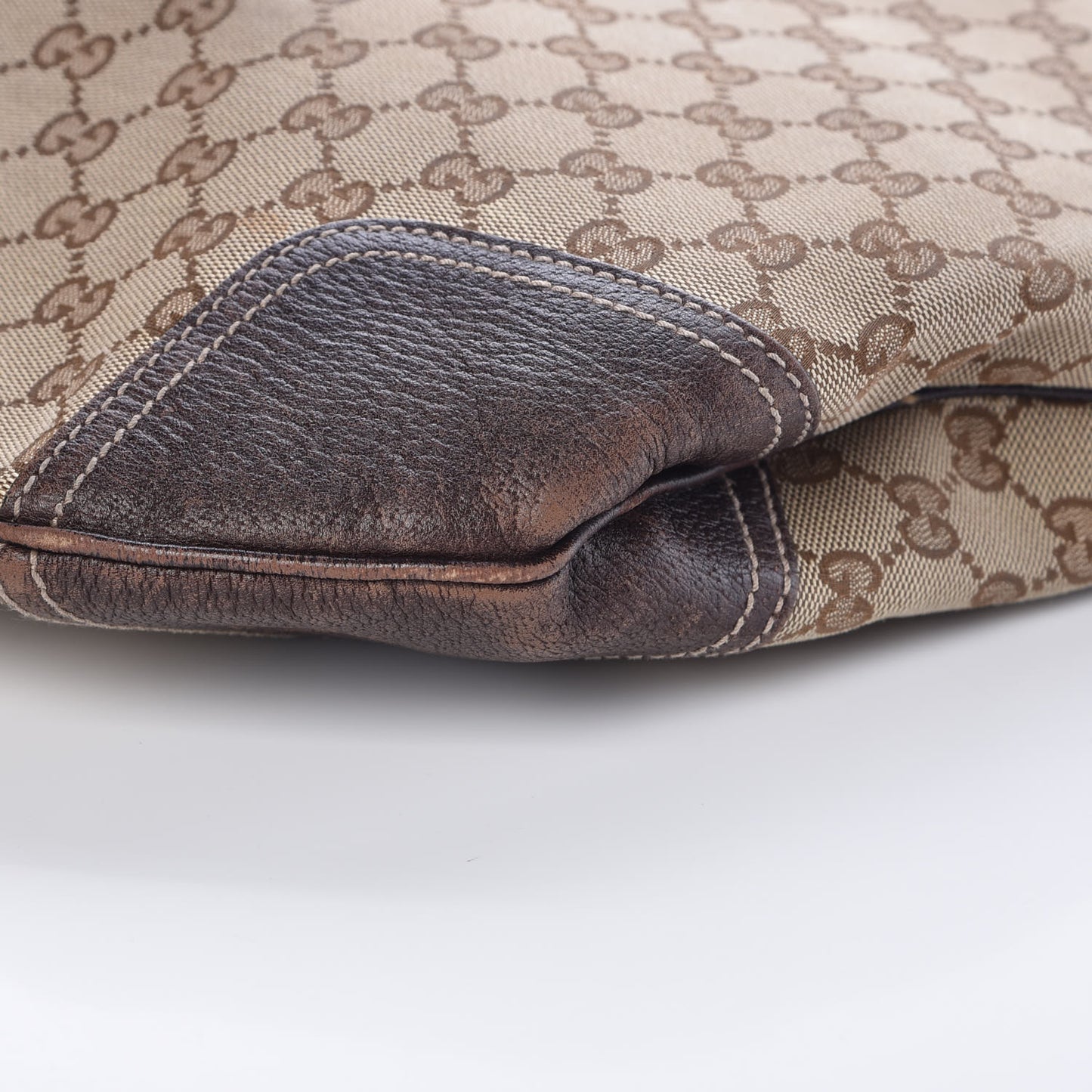 Monogram Large Princy Hobo Dark Brown
