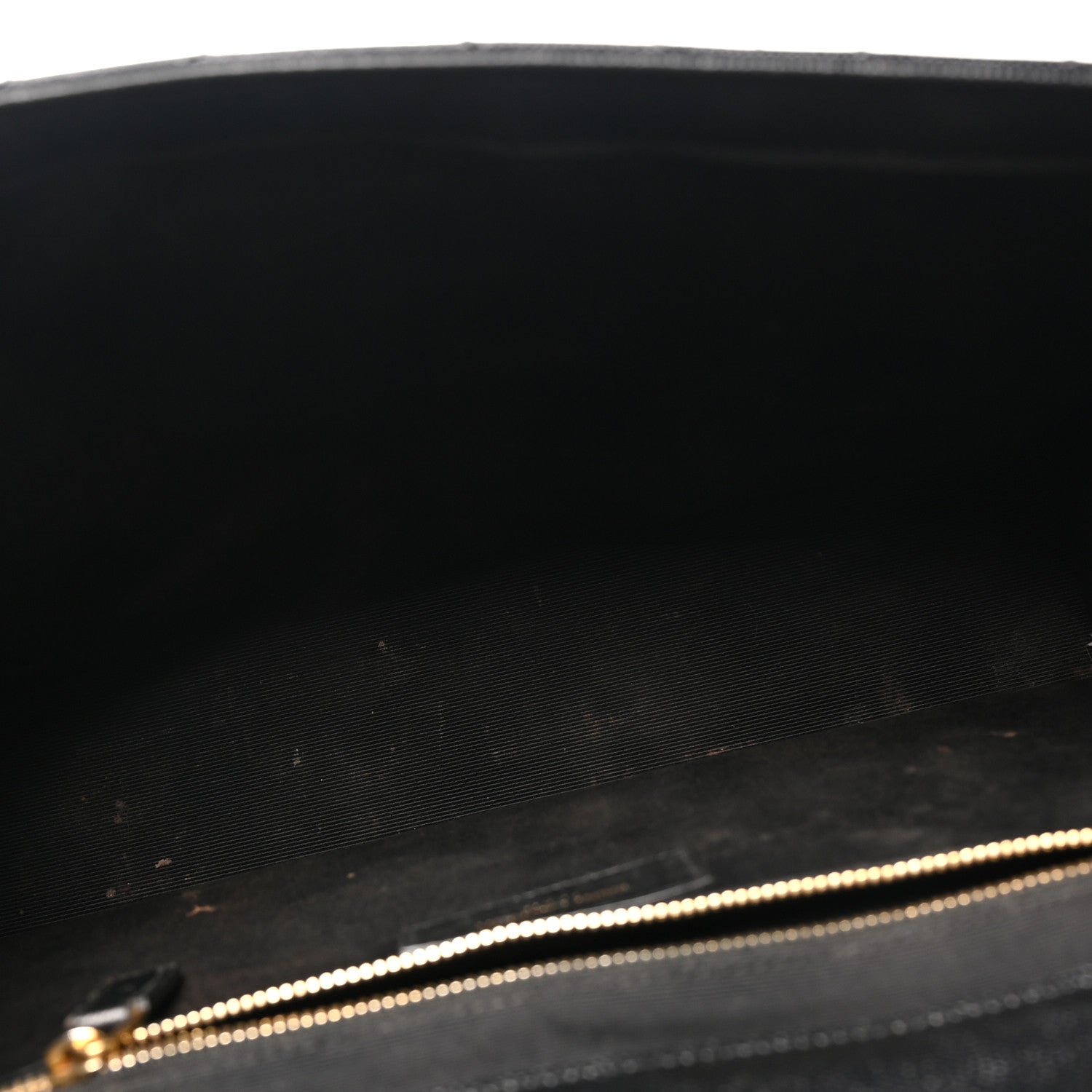 Saint Laurent Grain De Poudre Matelasse Chevron Large Monogram Satchel Black 5 of 10