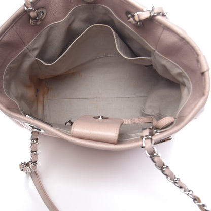 Chanel Glazed Calfskin Mini Deauville Tote Light Pink 5 of 17