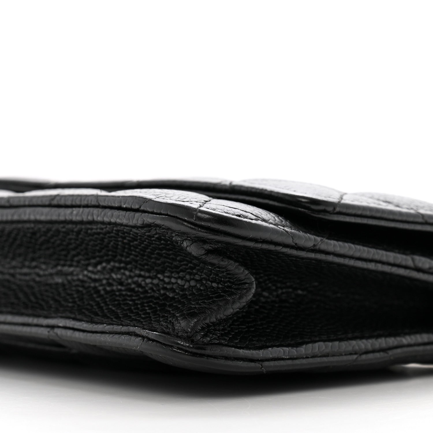 Chanel Caviar Quilted Wallet On Chain WOC Black 11 of 12