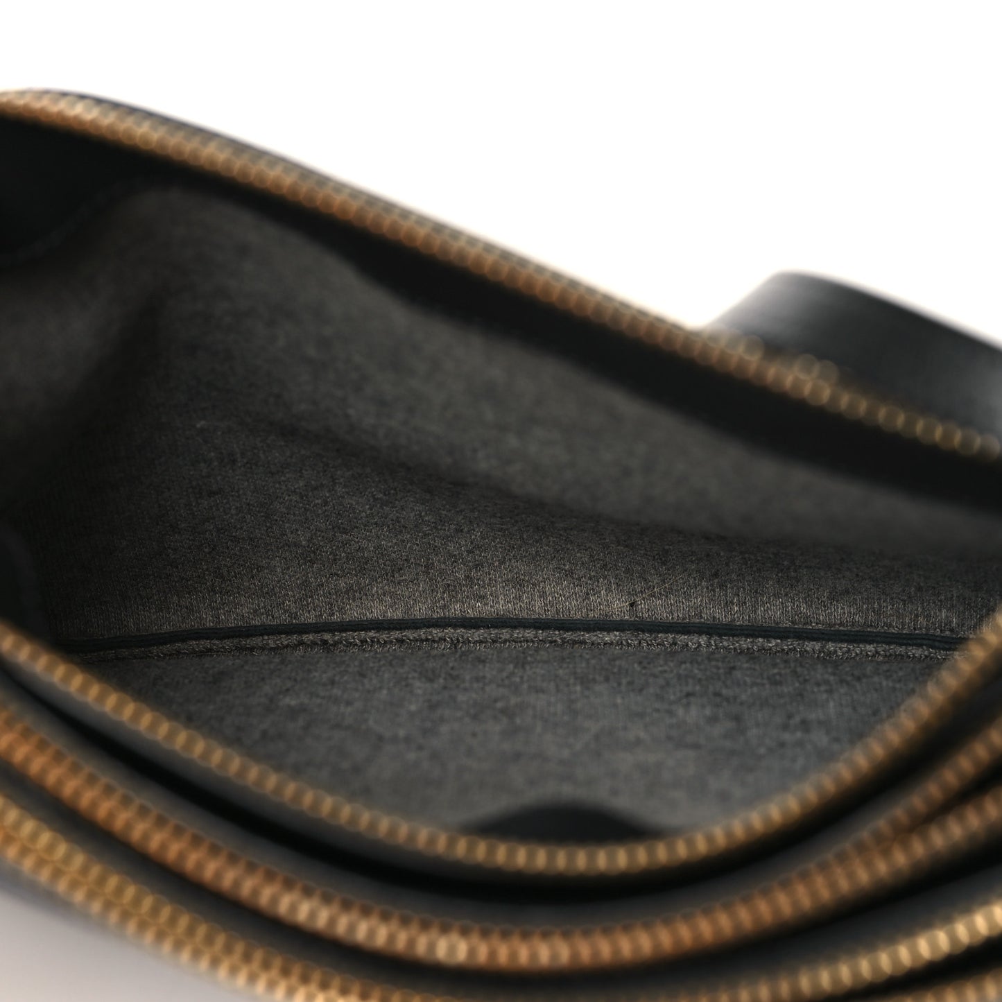 Lambskin Small Trio Crossbody Bag Black