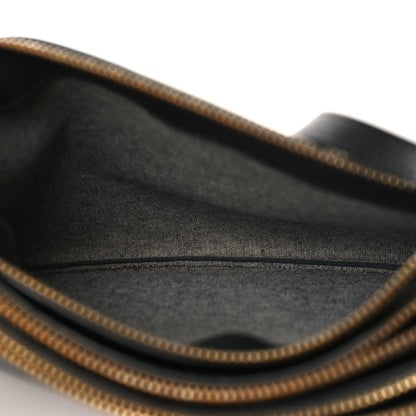 Celine Lambskin Small Trio Crossbody Bag Black 5 of 11