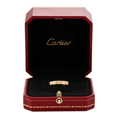 Cartier 18K Yellow Gold 3.5mm LOVE Wedding Band Ring 58 8.5 5 of 5