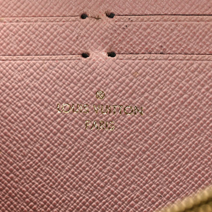 Louis Vuitton Monogram Clemence Wallet Rose Ballerine 6 of 9