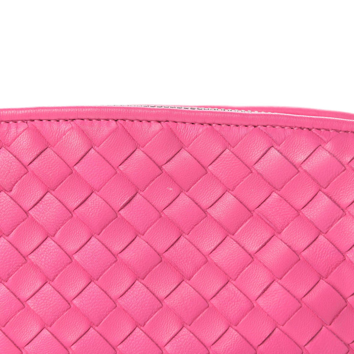 Nappa Intrecciato Nodini Bag Shock Pink
