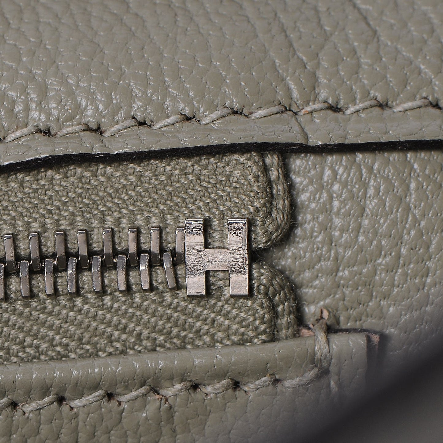 Taurillon Clemence Birkin 35 Sauge