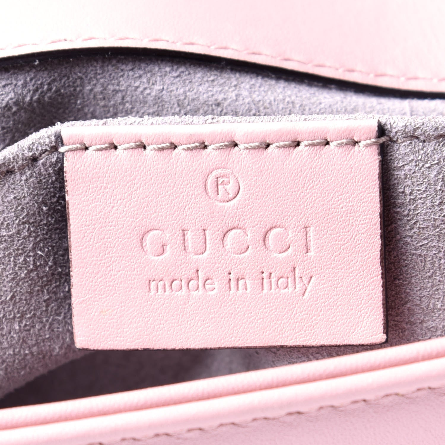 Gucci Calfskin Matelasse Mini GG Marmont Shoulder Bag Perfect Pink 6 of 9