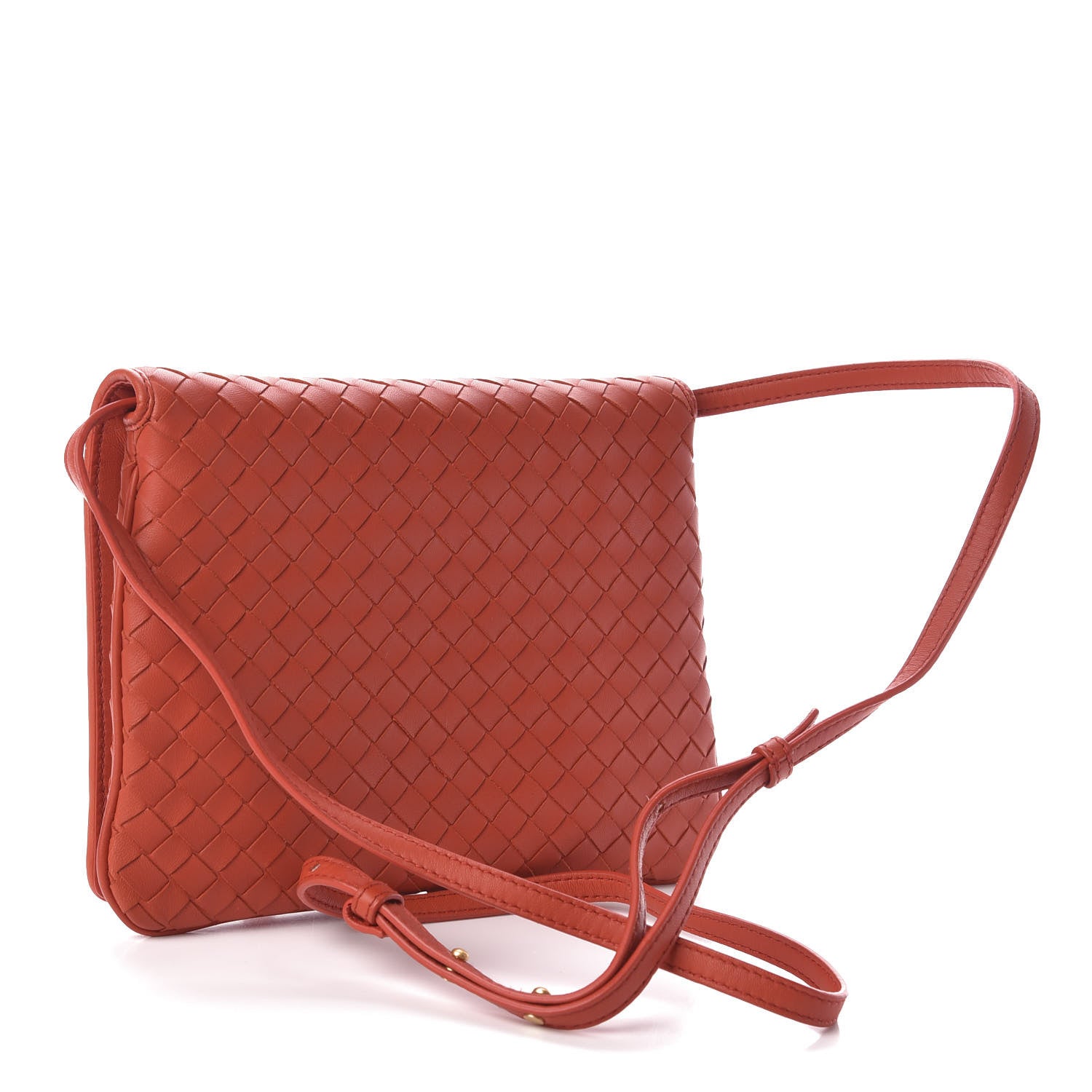Bottega Veneta Nappa Intrecciato Flap Crossbody 3 of 11