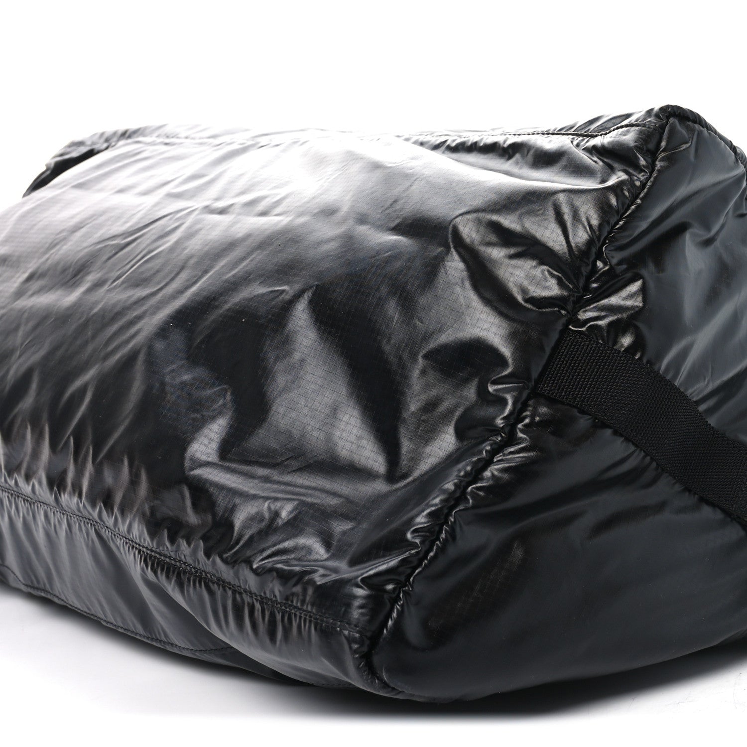 Saint Laurent Nylon Nuxx Ripstop Duffle Black White 9 of 9
