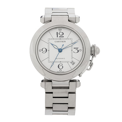 Cartier Stainless Steel 35mm Pasha C Automatic Watch 1 of 4