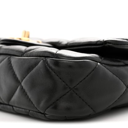 Chanel Lambskin Quilted Small Funky Town Flap Black 10 of 10