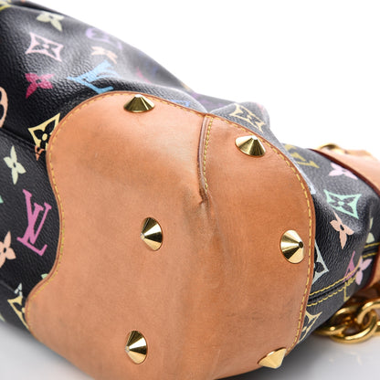Louis Vuitton Monogram Multicolor Judy MM Black 8 of 14