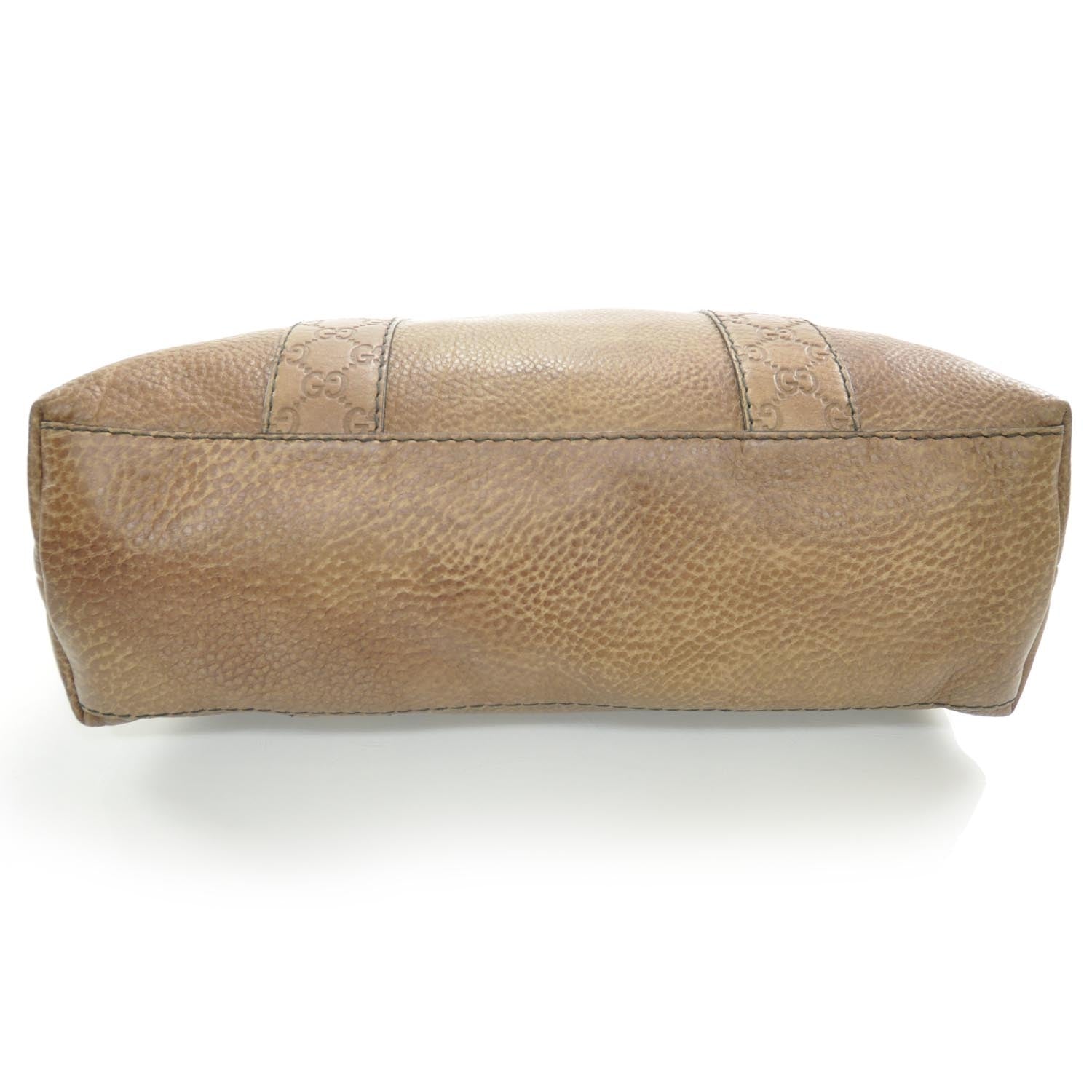Gucci Leather Bamboo Bar Medium Tote 4 of 8