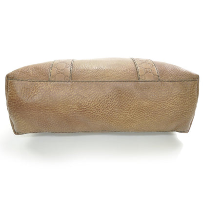 Gucci Leather Bamboo Bar Medium Tote 4 of 8