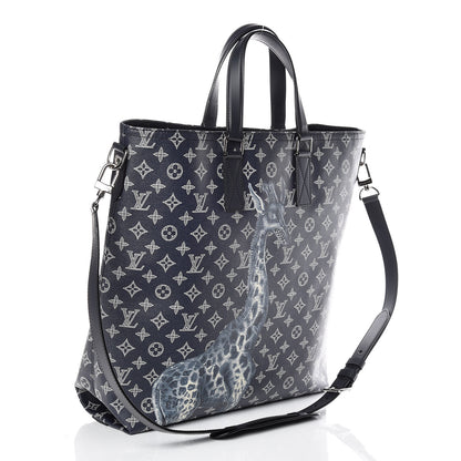 Louis Vuitton Savane Monogram Chapman Atlas Tote Ink 3 of 11
