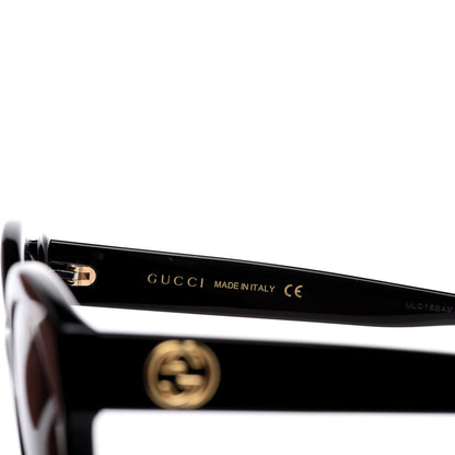 Gucci Round GG Sunglasses GG0028S Black 6 of 6