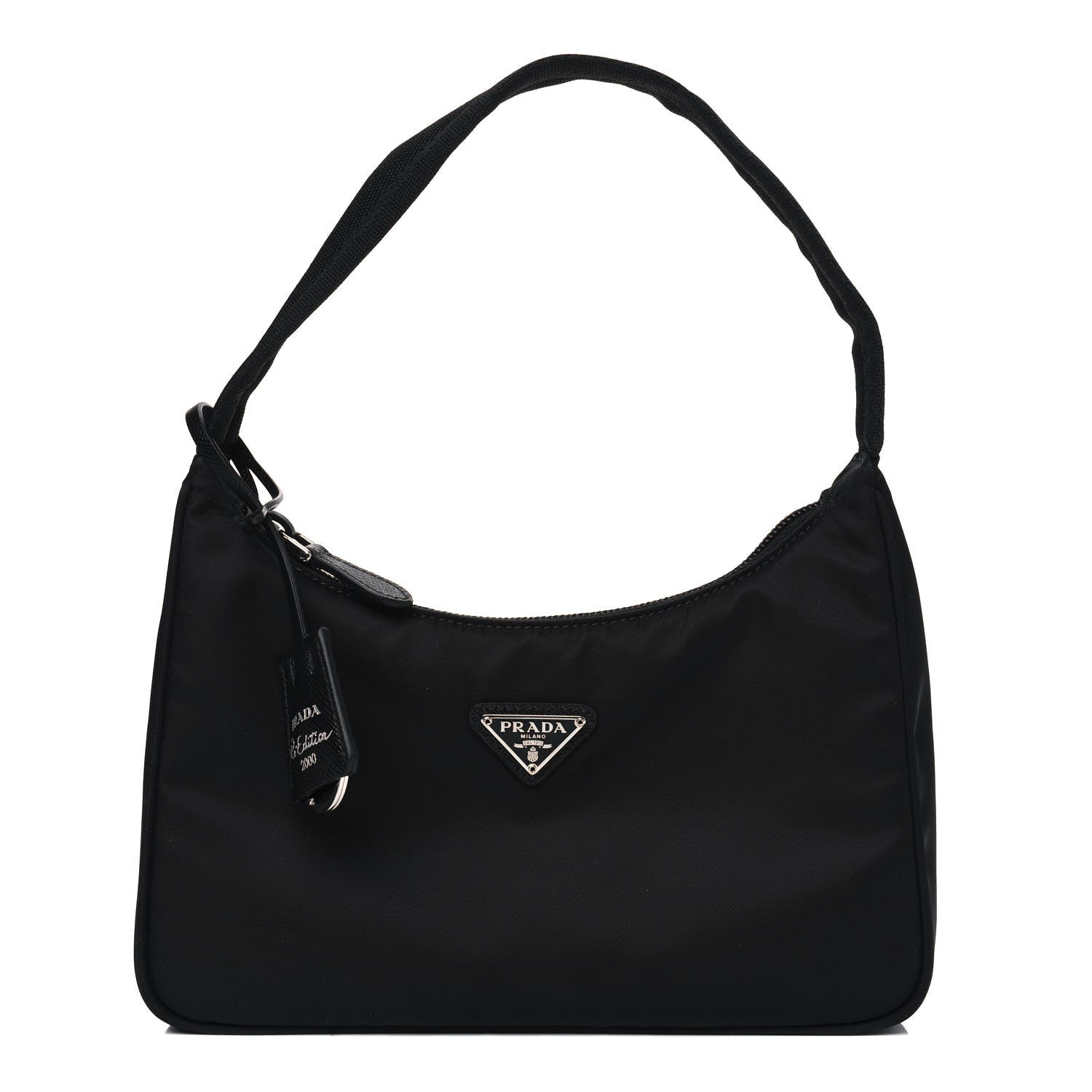 Prada Tessuto Nylon Mini Re-Edition 2000 Bag Black 1 of 4
