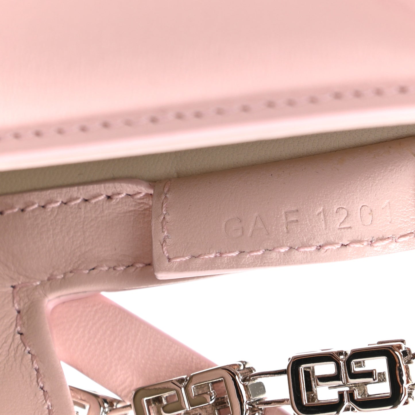 Lambskin Padded Mini Cut Out Shoulder Bag Blush Pink