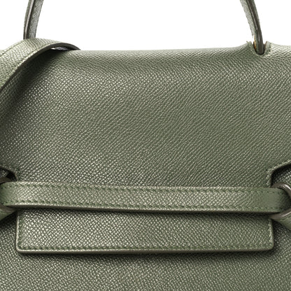 Celine Grained Calfskin Micro Belt Bag Army Green 8 of 12