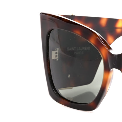 Saint Laurent Acetate Blaze Sunglasses SL M119 Tortoise 8 of 9