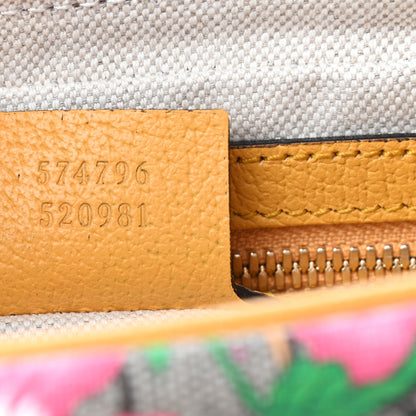 Gucci GG Supreme Monogram Flora Medium Ophidia Belt Bag Beige Multicolor Crop 8 of 8