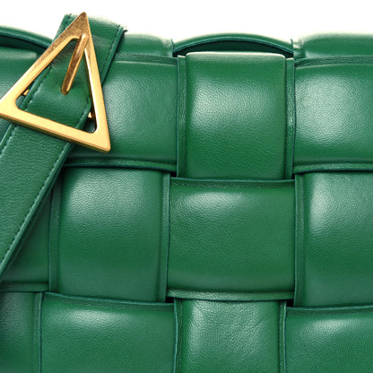 Bottega Veneta Nappa Maxi Intreccio Padded Cassette Crossbody Bag Racing Green 6 of 10